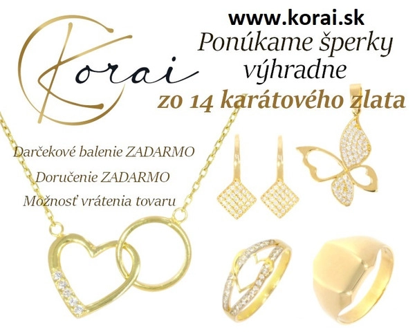 Novoročné zľavy na zlaté šperky Korai - 1